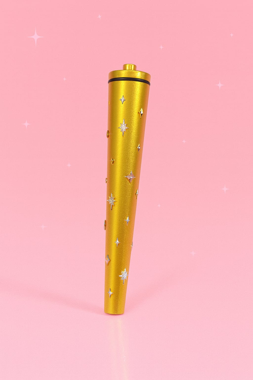 💛 420 Dollz Handmade Tube – Golden Glow Edition