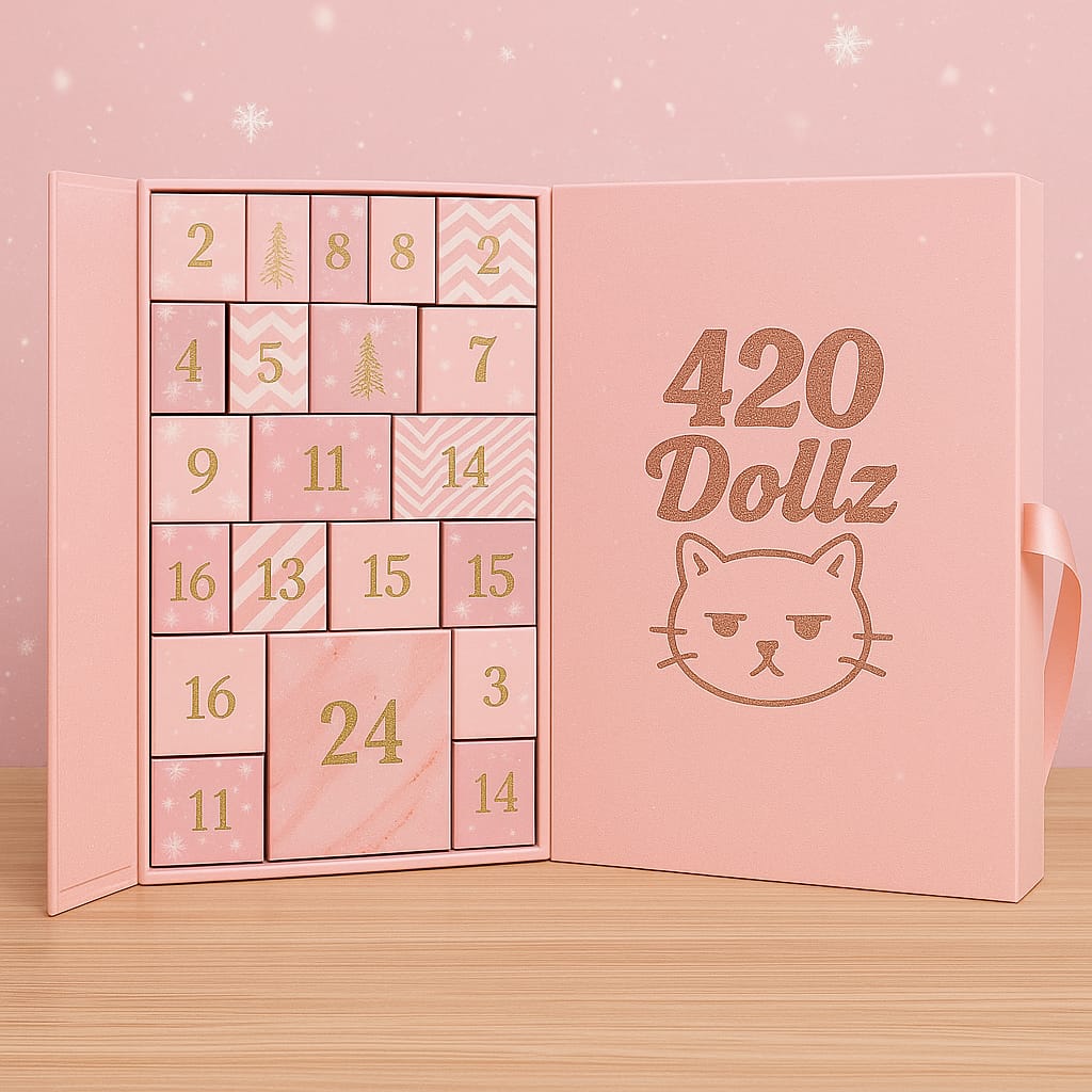 🎁 420 Dollz Adventskalender – Pink High Edition 💕