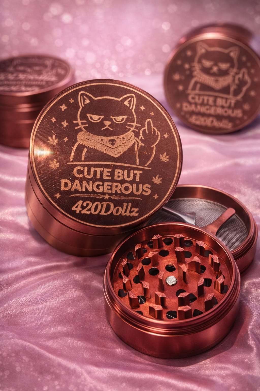 420 Dollz Grinder – Cute but Dangerous Edition 💕